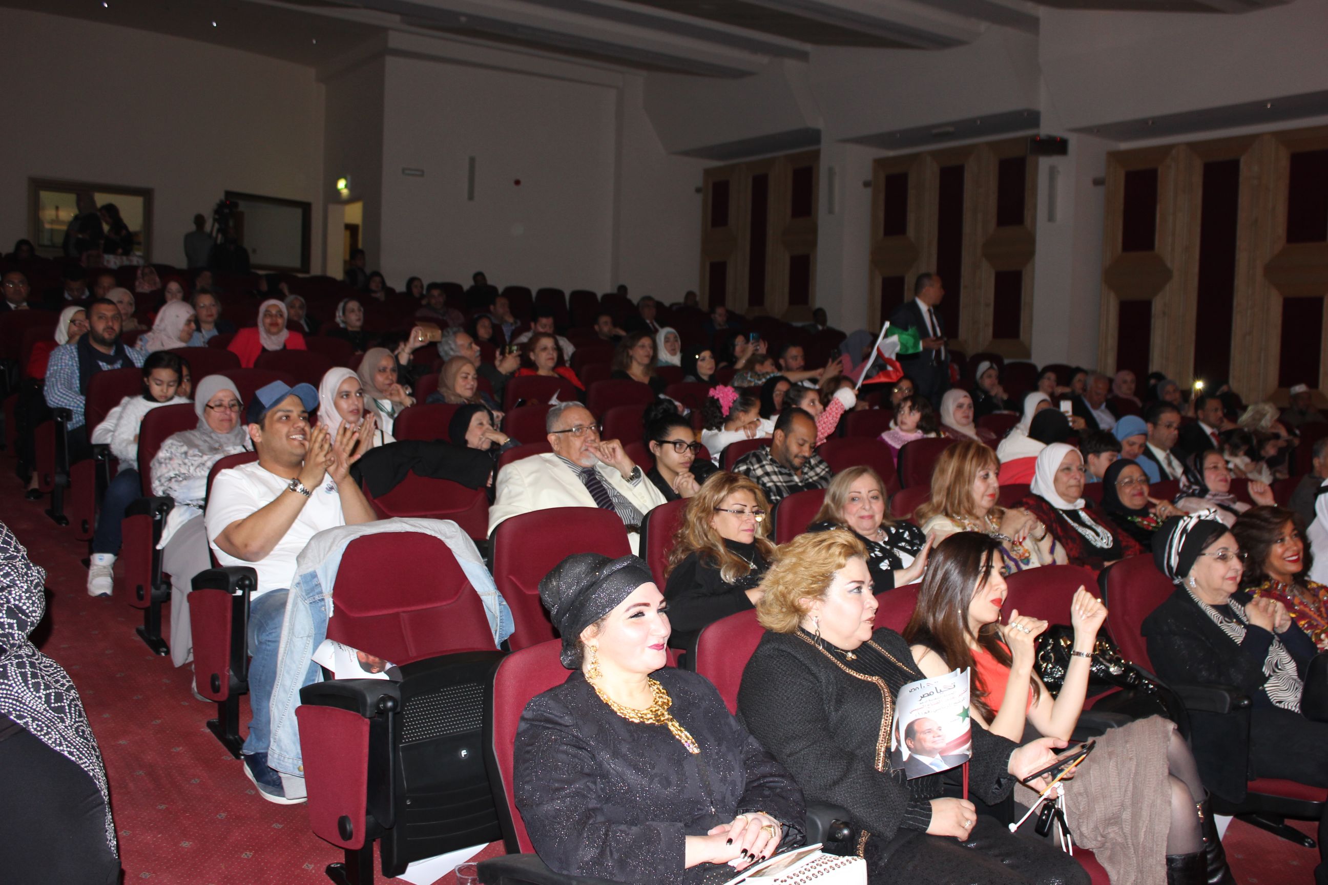 2018-2-11 ملتقى جمعية أحباء مصر على مسرح مكتبة البابطين المركزية
